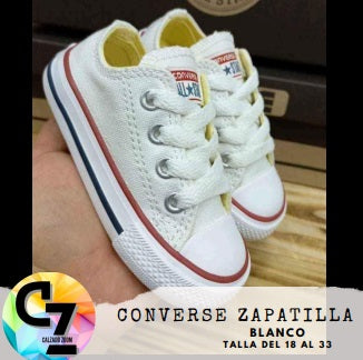 CONVERSE ALL STAR CHUCK TAYLOR CLASICOS PARA NIÑO@S IMPORTADO