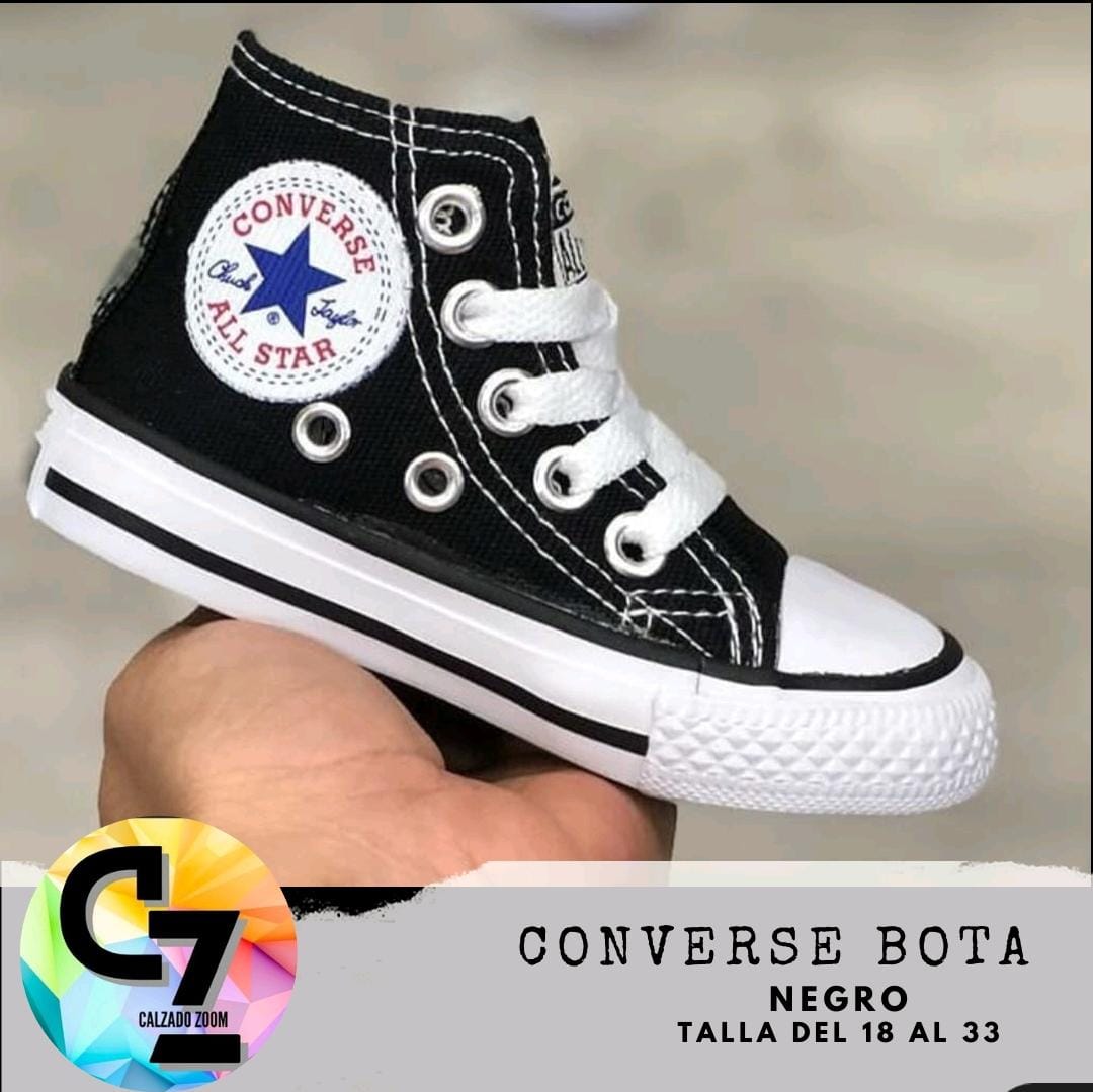 CONVERSE TAYLOR ALL STAR BOTA PARA NIÑO@S IMPORTADO