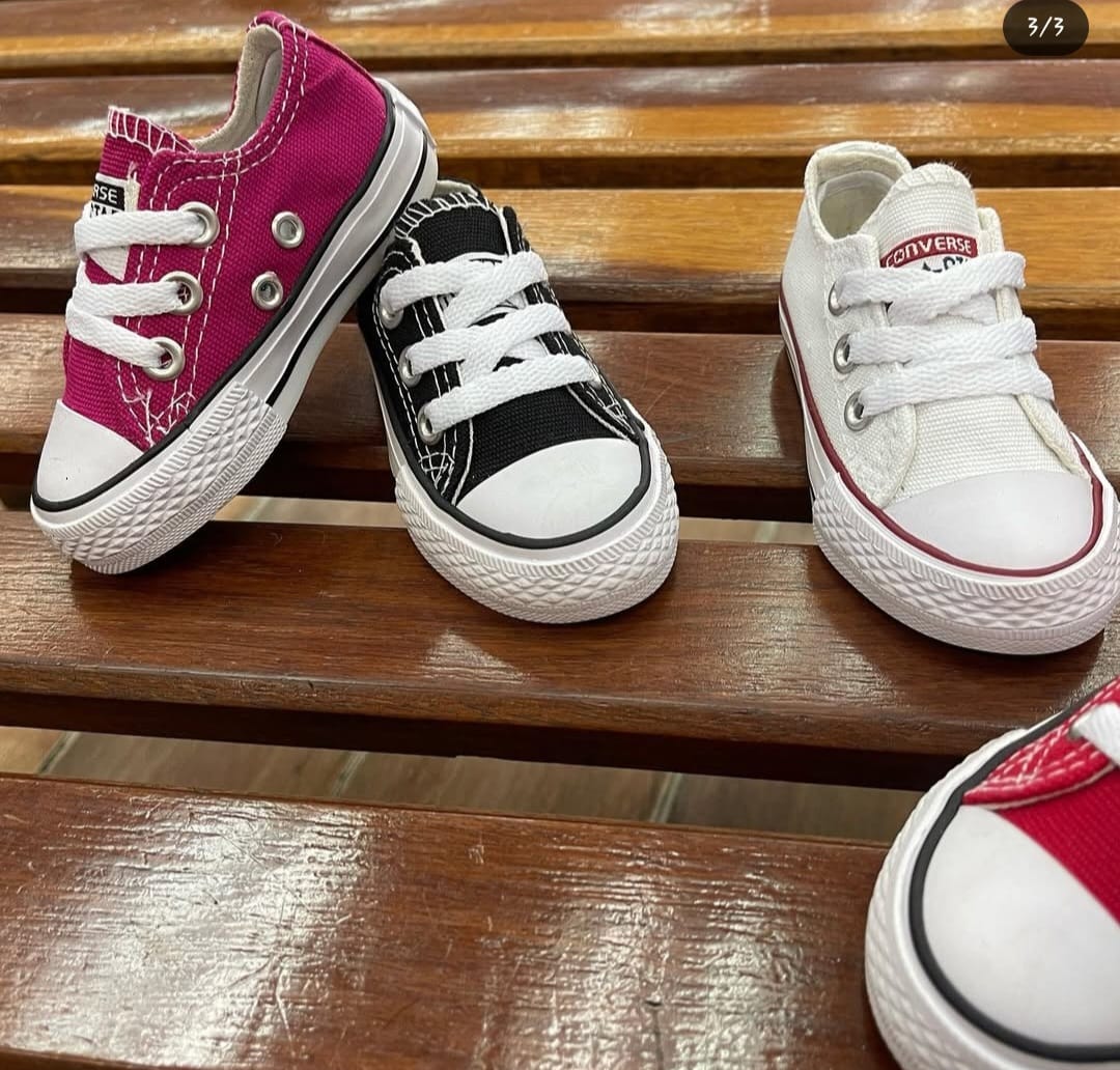 CONVERSE ALL STAR CHUCK TAYLOR CLASICOS PARA NIÑO@S IMPORTADO